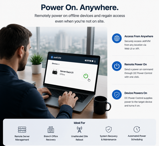 JetKVM DC Power Control Extension