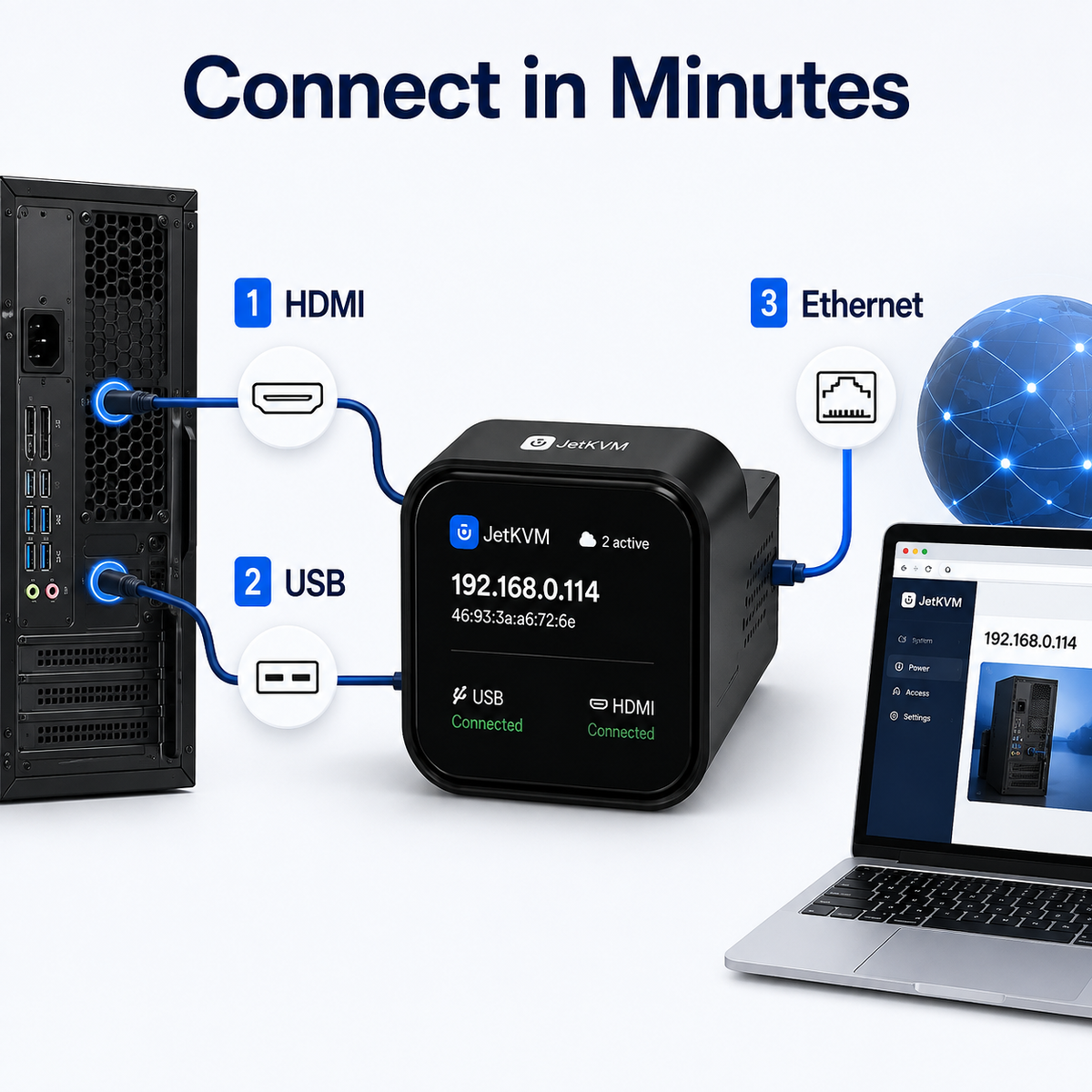 JetKVM — Open-Source KVM over IP for PCs and Servers