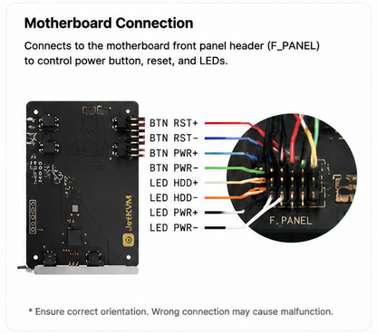 JetKVM ATX Extension Board — Remote PC Power Control